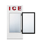 تبريد الهواء زجاج باب التاجر الجليد الفولاذ المقاوم للصدأ 850l الآيس كريم عرض القضية