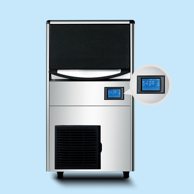 المنزل استخدام مصنع 60KG / 24H Cube Ice Maker Machine آلة صنع الثلج الأوتوماتيكية الكاملة