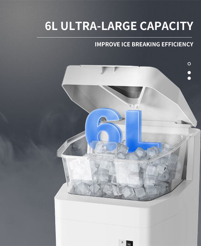 6l قابل للتعديل الثلج مخروط الجليد آلة الحلاقة سطح المكتب التجارية آلة صنع الجليد 2