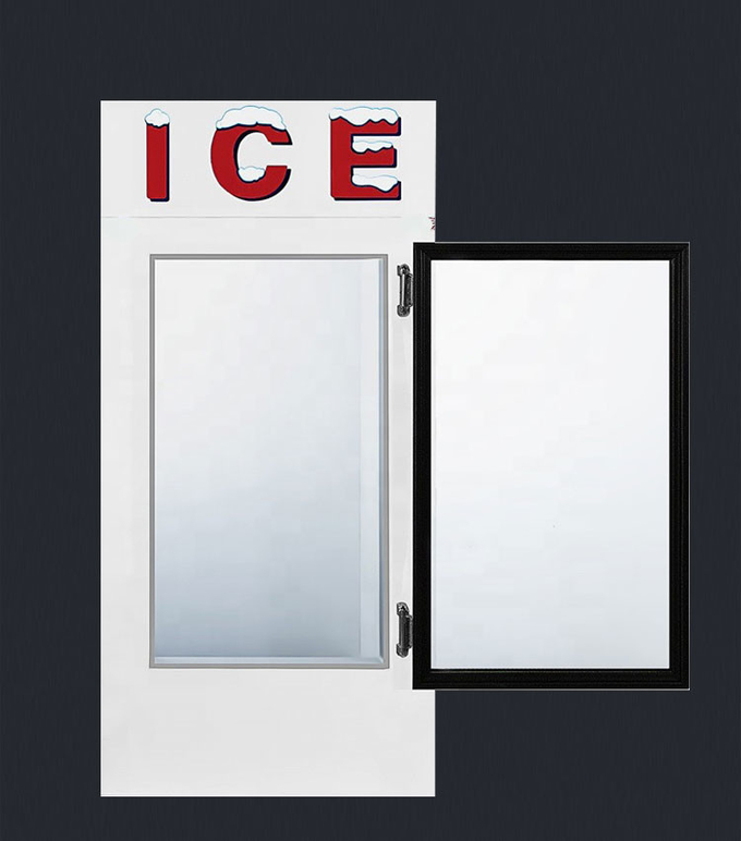 تبريد الهواء زجاج باب التاجر الجليد الفولاذ المقاوم للصدأ 850l الآيس كريم عرض القضية 4